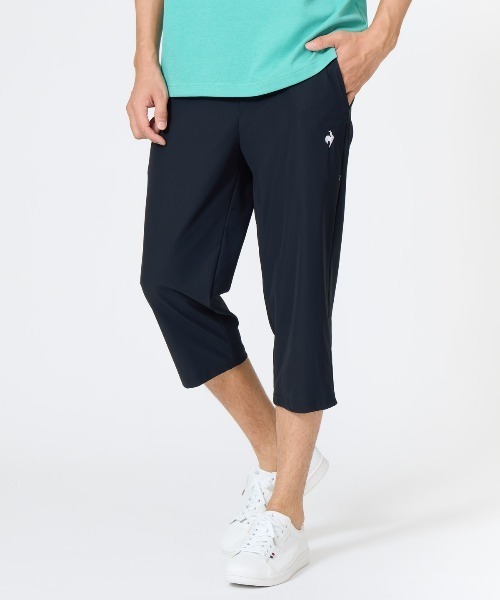 le coq sportif(ルコックスポルティフ)の「接触冷感クォーターパンツ(その他パンツ・メンズ・ブラック/ネイビー・L/M/S/XXL/XL)」の2枚目の写真