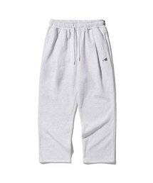 SLIT STUDIO（エスリットスタジオ）の「レタリングポケット起毛ワイドワンタックスウェットパンツホワイトメランジ（スウェットパンツ）」