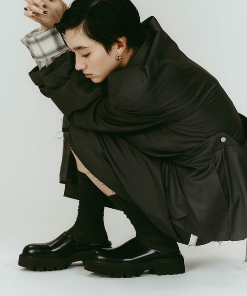 Knuth Marf（クヌースマーフ）の「【Knuth Marf】round tow sabot sandals（サンダル・レディース・ブラック・25cm/24cm/23cm）」の6枚目の写真