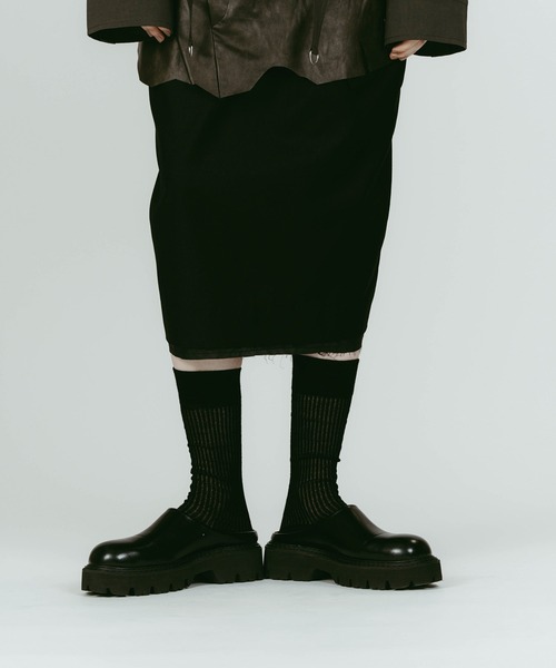 Knuth Marf（クヌースマーフ）の「【Knuth Marf】round tow sabot sandals（サンダル・レディース・ブラック・25cm/24cm/23cm）」の4枚目の写真