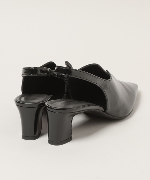 A part by（アパートバイ）の「スリットミュール（その他シューズ・レディース・ブラック/ブルー系その他2・MEDIUM/LARGE）」の7枚目の写真