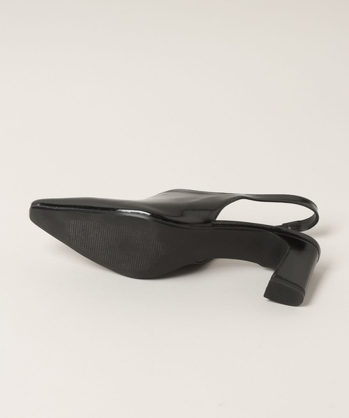 A part by（アパートバイ）の「スリットミュール（その他シューズ・レディース・ブラック/ブルー系その他2・MEDIUM/LARGE）」の8枚目の写真