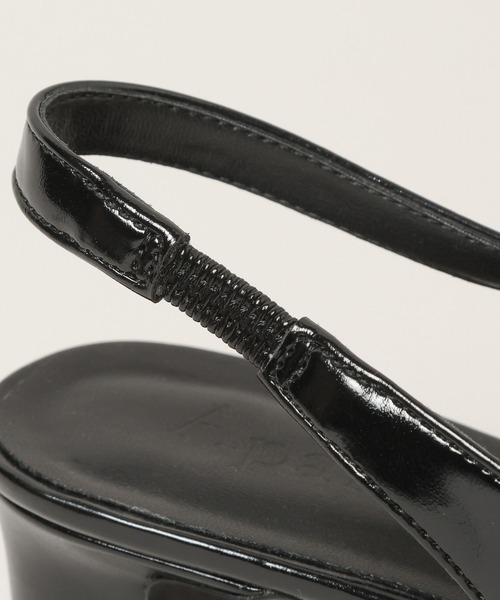 A part by（アパートバイ）の「スリットミュール（その他シューズ・レディース・ブラック/ブルー系その他2・MEDIUM/LARGE）」の13枚目の写真