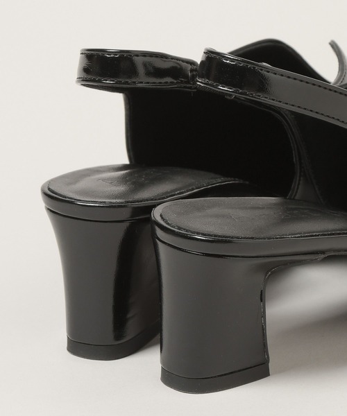 A part by（アパートバイ）の「スリットミュール（その他シューズ・レディース・ブラック/ブルー系その他2・MEDIUM/LARGE）」の15枚目の写真