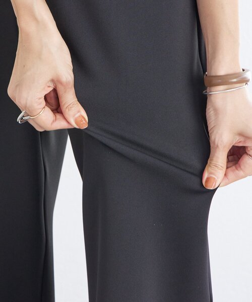 LIVETART（リヴェタート）の「《LIVETART》ドット釦ストレートパンツ（その他パンツ・レディース・ブラック・FREE）」の3枚目の写真