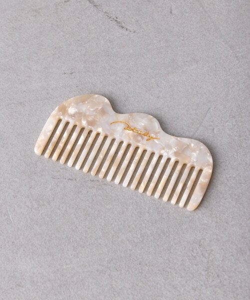 BIRTHDAY BAR（バースデイバー）の「アセチコーム（ヘアブラシ・レディース・ホワイト/ブラウン/オレンジ・0）」の7枚目の写真