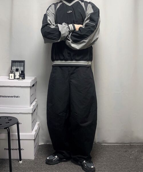 Big Unionの「3Dワイドバルーンパンツ（グレー）（その他パンツ・メンズ・その他・S/M/L/XS）」の2枚目の写真