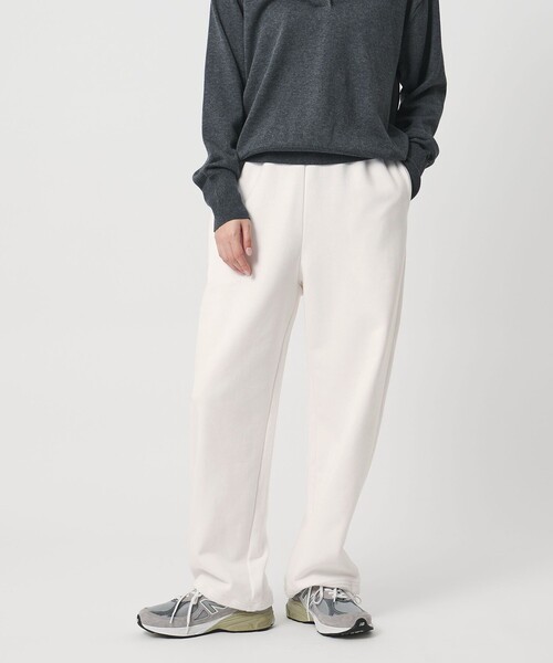 MARW UNITED ARROWS(マルゥ ユナイテッドアローズ)の「<MARW UNITED ARROWS>スウェット パンツ(スウェットパンツ・レディース・ホワイト/ブラック・38/36)」の1枚目の写真