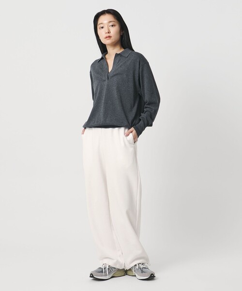 MARW UNITED ARROWS(マルゥ ユナイテッドアローズ)の「<MARW UNITED ARROWS>スウェット パンツ(スウェットパンツ・レディース・ホワイト/ブラック・38/36)」の9枚目の写真