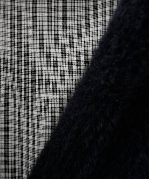 MAJESTIC LEGON(マジェスティックレゴン)の「シャギーカーデセットキャミワンピース(ワンピース・レディース・ホワイト系その他2/ブラック系その他・SMALL/MEDIUM)」の14枚目の写真