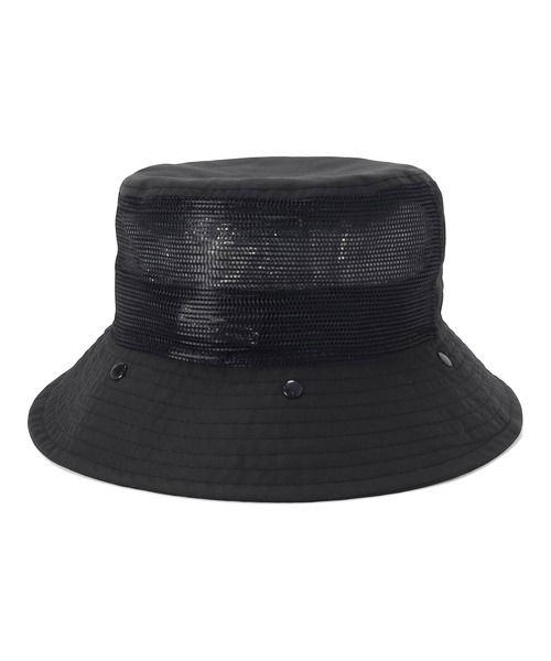 NEW ERA（ニューエラ）の「ニューエラ キッズ アドベンチャーハット 日除けサンシェード 無地（ハット・キッズ・ブラック/グレー・L/XL/M/L/S/M）」の5枚目の写真