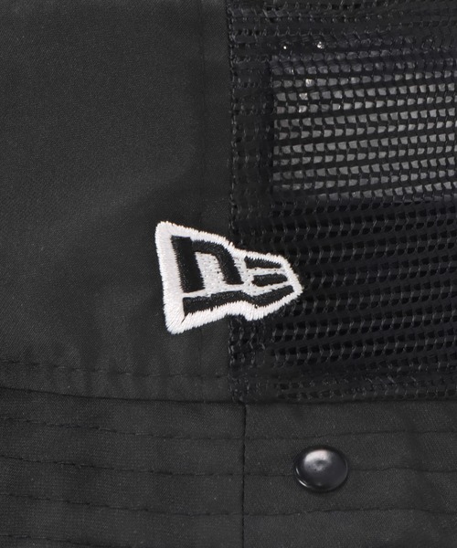 NEW ERA（ニューエラ）の「ニューエラ キッズ アドベンチャーハット 日除けサンシェード 無地（ハット・キッズ・ブラック/グレー・L/XL/M/L/S/M）」の7枚目の写真