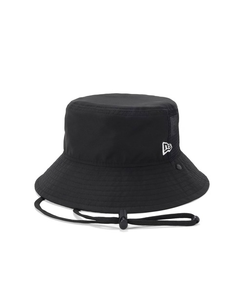 NEW ERA（ニューエラ）の「ニューエラ キッズ アドベンチャーハット 日除けサンシェード 無地（ハット・キッズ・ブラック/グレー・L/XL/M/L/S/M）」の3枚目の写真