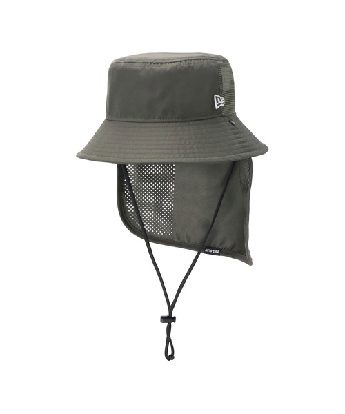 NEW ERA（ニューエラ）の「ニューエラ キッズ アドベンチャーハット 日除けサンシェード 無地（ハット・キッズ・ブラック/グレー・L/XL/M/L/S/M）」の15枚目の写真