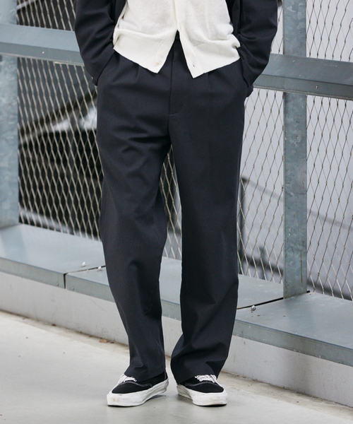 JOURNAL STANDARD（ジャーナルスタンダード）の「TR スラブ トロ イージー スラックス（スラックス・メンズ・グレー/ブラック/ベージュ・SMALL/MEDIUM/LARGE）」の3枚目の写真