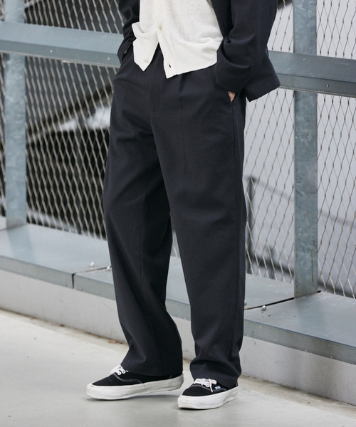 JOURNAL STANDARD（ジャーナルスタンダード）の「TR スラブ トロ イージー スラックス（スラックス・メンズ・グレー/ブラック/ベージュ・SMALL/MEDIUM/LARGE）」の15枚目の写真