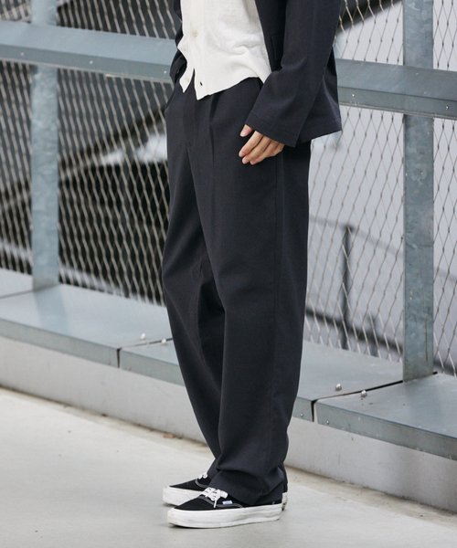 JOURNAL STANDARD（ジャーナルスタンダード）の「TR スラブ トロ イージー スラックス（スラックス・メンズ・グレー/ブラック/ベージュ・SMALL/MEDIUM/LARGE）」の16枚目の写真