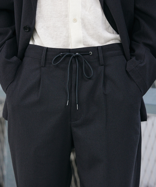 JOURNAL STANDARD（ジャーナルスタンダード）の「TR スラブ トロ イージー スラックス（スラックス・メンズ・グレー/ブラック/ベージュ・SMALL/MEDIUM/LARGE）」の18枚目の写真