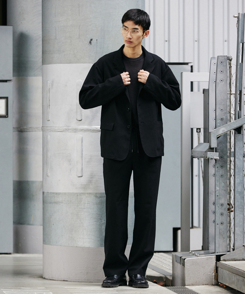 JOURNAL STANDARD（ジャーナルスタンダード）の「TR スラブ トロ イージー スラックス（スラックス・メンズ・グレー/ブラック/ベージュ・SMALL/MEDIUM/LARGE）」の22枚目の写真