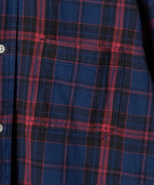 TOWN（タウン）の「【別注】＜TOWN＞チェック レギュラー カラー シャツ（シャツ/ブラウス・メンズ・ロイヤルブルー/ケリーグリーン/レッド・XL/M/L）」の8枚目の写真