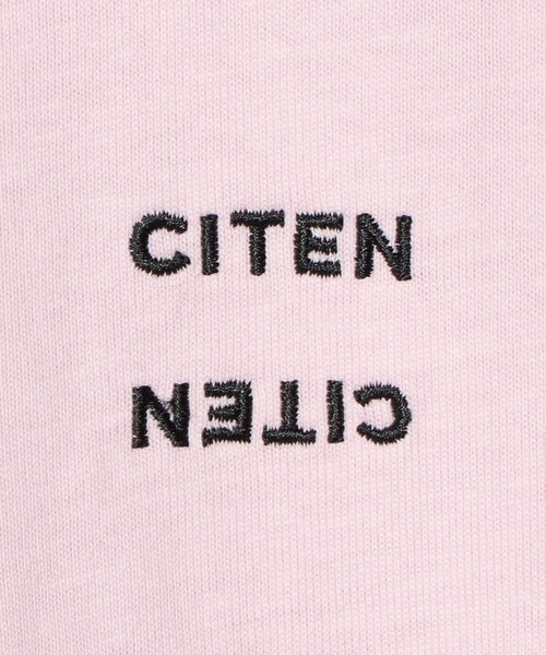 CITEN(シテン)の「<CITEN>ロゴシャーリングチュニックトップ(Tシャツ/カットソー・レディース・イエロー/ホワイト/ピンク・FREE)」の13枚目の写真