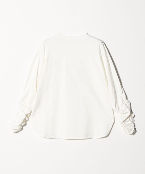 CITEN(シテン)の「<CITEN>ロゴシャーリングチュニックトップ(Tシャツ/カットソー・レディース・イエロー/ホワイト/ピンク・FREE)」の20枚目の写真