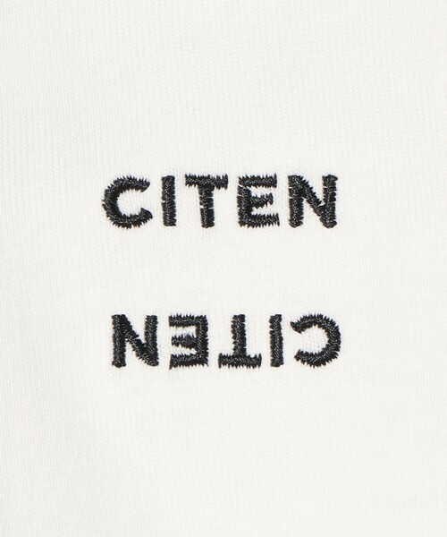 CITEN(シテン)の「<CITEN>ロゴシャーリングチュニックトップ(Tシャツ/カットソー・レディース・イエロー/ホワイト/ピンク・FREE)」の22枚目の写真