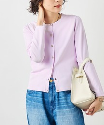 NOLLEY’S Sophi | 《アンサンブル対応》 《手洗い可能》マルチファンクションクルーネックカーディガン(カーディガン/ボレロ)