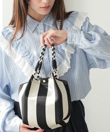 mili an deni（ミリアンデニ）の「カラフルロープニットバッグ（ハンドバッグ）」