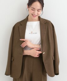 SHOO・LA・RUE | 【S-LL/セットアップ可/イージーケア/UV】オンにもオフにも シングルジャケット(テーラードジャケット)