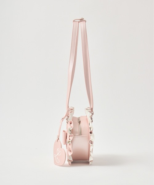 Lolime by mellfy memory(ロリミー バイ メルフィーメモリー)の「charmy heart quilting bag(ショルダーバッグ・レディース・シルバー/ホワイト/ピンク・FREE)」の14枚目の写真
