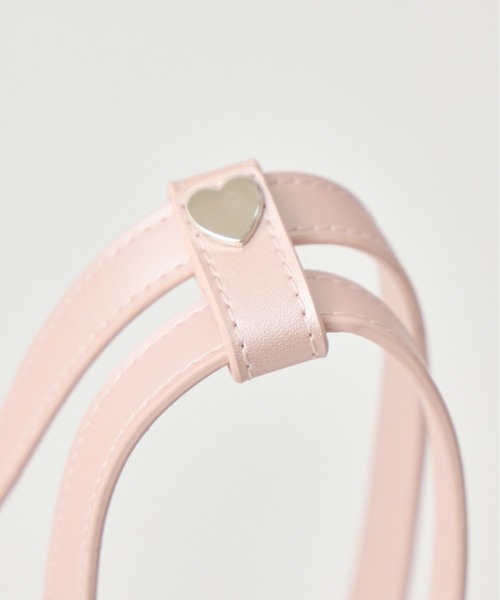 Lolime by mellfy memory(ロリミー バイ メルフィーメモリー)の「charmy heart quilting bag(ショルダーバッグ・レディース・シルバー/ホワイト/ピンク・FREE)」の19枚目の写真