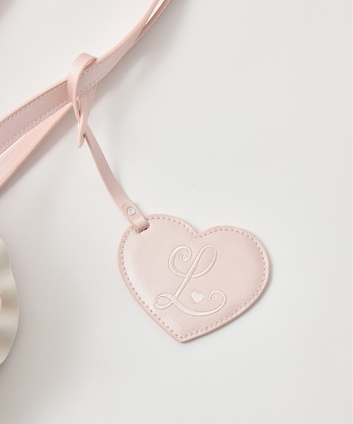 Lolime by mellfy memory(ロリミー バイ メルフィーメモリー)の「charmy heart quilting bag(ショルダーバッグ・レディース・シルバー/ホワイト/ピンク・FREE)」の21枚目の写真