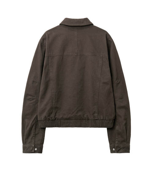 RENSE（レンセ）の「Studded Trucker Jacket Brown（デニムジャケット・レディース・その他・OS）」の4枚目の写真