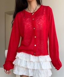 Siel（シエル）の「リボンシアーカーディガン（カーディガン/ボレロ）」