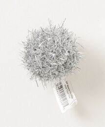 crocs Silver Tinsel Pom / クロックス シルバータッセルポン