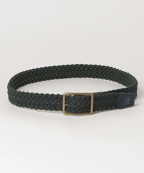 MUNSINGWEAR(マンシングウェア)の「リバーシブルゴムメッシュベルト(ベルト・メンズ・ベージュ/グリーン・F)」の7枚目の写真