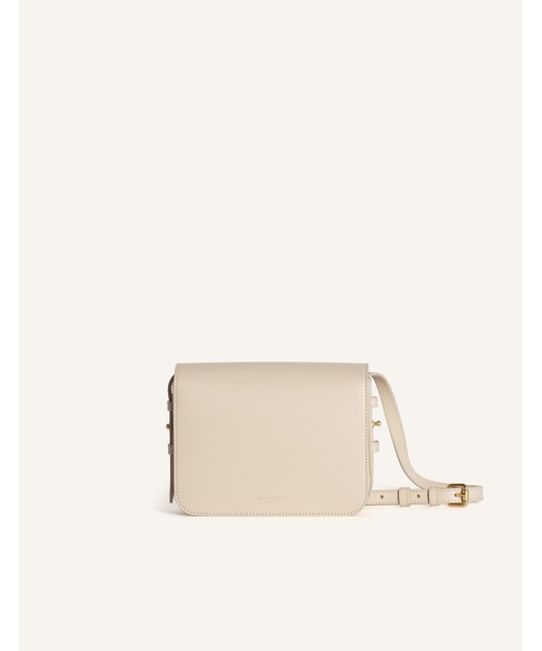 Maison Kitsune（メゾンキツネ）の「EDIE BAG（ショルダーバッグ・メンズ・ベージュ/ライトグリーン系/ブラック/ピンク/ダークブラウン・U）」の7枚目の写真