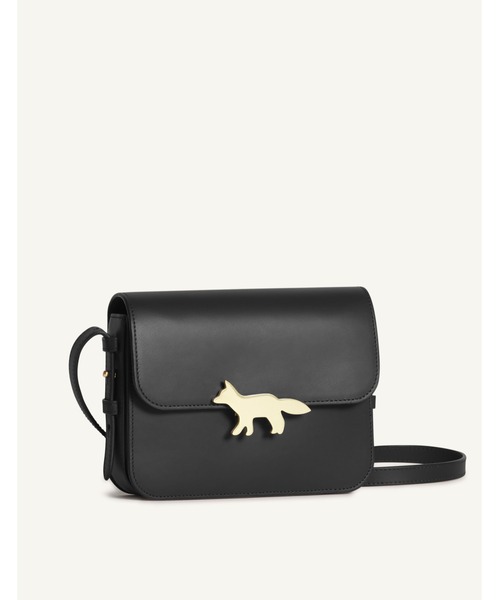 Maison Kitsune（メゾンキツネ）の「EDIE BAG（ショルダーバッグ・メンズ・ベージュ/ライトグリーン系/ブラック/ピンク/ダークブラウン・U）」の15枚目の写真