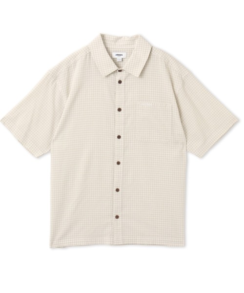 atmos(アトモス)の「atmos Cotton Dobby Check Shirt / アトモス コットン ドビー チェック シャツ(シャツ/ブラウス・メンズ・ブラウン/ホワイト/ブラック・M/L/XL)」の5枚目の写真
