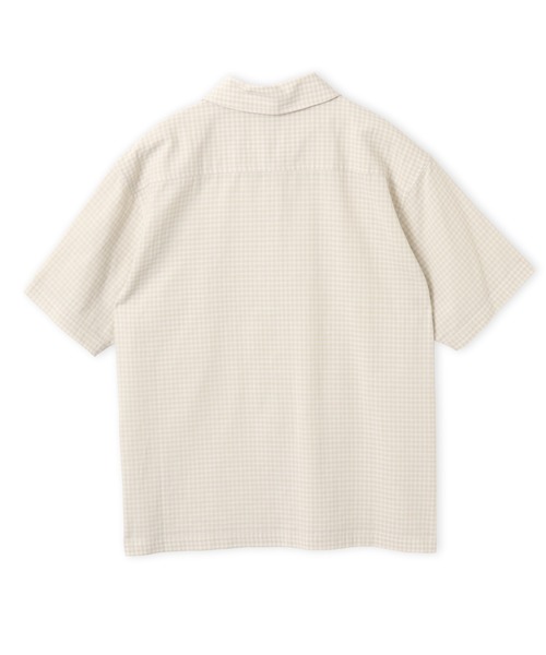 atmos(アトモス)の「atmos Cotton Dobby Check Shirt / アトモス コットン ドビー チェック シャツ(シャツ/ブラウス・メンズ・ブラウン/ホワイト/ブラック・M/L/XL)」の8枚目の写真
