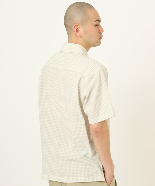 atmos(アトモス)の「atmos Cotton Dobby Check Shirt / アトモス コットン ドビー チェック シャツ(シャツ/ブラウス・メンズ・ブラウン/ホワイト/ブラック・M/L/XL)」の9枚目の写真