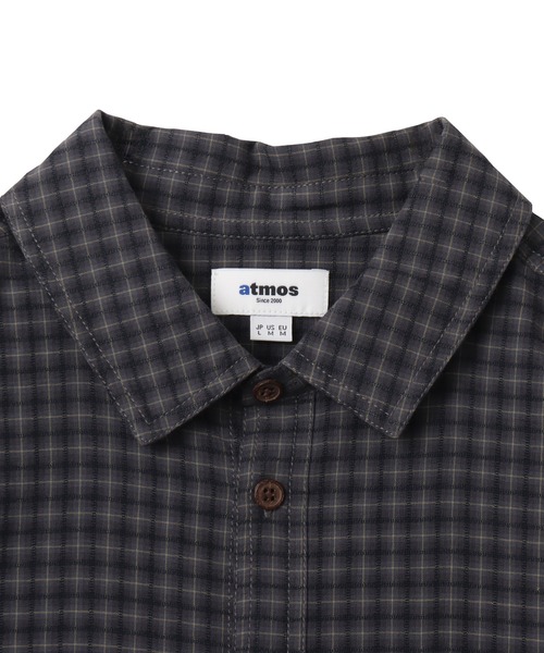 atmos(アトモス)の「atmos Cotton Dobby Check Shirt / アトモス コットン ドビー チェック シャツ(シャツ/ブラウス・メンズ・ブラウン/ホワイト/ブラック・M/L/XL)」の10枚目の写真