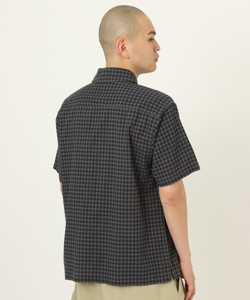 atmos(アトモス)の「atmos Cotton Dobby Check Shirt / アトモス コットン ドビー チェック シャツ(シャツ/ブラウス・メンズ・ブラウン/ホワイト/ブラック・M/L/XL)」の15枚目の写真