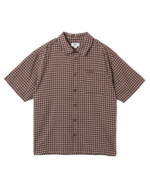 atmos(アトモス)の「atmos Cotton Dobby Check Shirt / アトモス コットン ドビー チェック シャツ(シャツ/ブラウス・メンズ・ブラウン/ホワイト/ブラック・M/L/XL)」の17枚目の写真