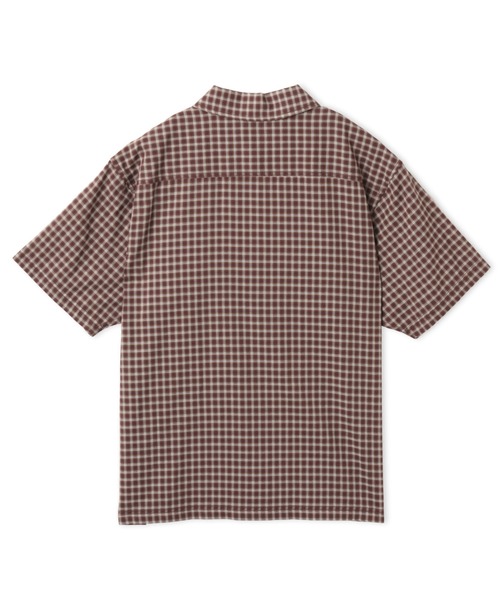 atmos(アトモス)の「atmos Cotton Dobby Check Shirt / アトモス コットン ドビー チェック シャツ(シャツ/ブラウス・メンズ・ブラウン/ホワイト/ブラック・M/L/XL)」の20枚目の写真