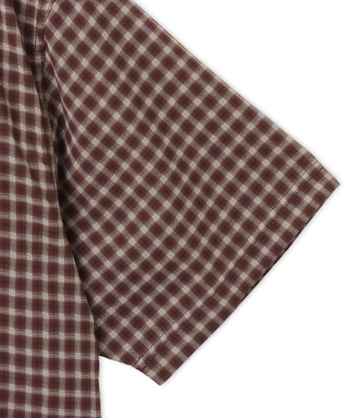 atmos(アトモス)の「atmos Cotton Dobby Check Shirt / アトモス コットン ドビー チェック シャツ(シャツ/ブラウス・メンズ・ブラウン/ホワイト/ブラック・M/L/XL)」の18枚目の写真