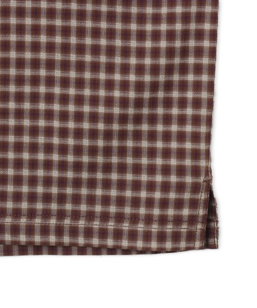 atmos(アトモス)の「atmos Cotton Dobby Check Shirt / アトモス コットン ドビー チェック シャツ(シャツ/ブラウス・メンズ・ブラウン/ホワイト/ブラック・M/L/XL)」の19枚目の写真