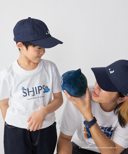 SHIPS（シップス）の「DQVIIR × SHIPS:6パネル キャップ〈KIDS〉（キャップ・キッズ・グリーン/ネイビー・ONE SIZE）」の4枚目の写真