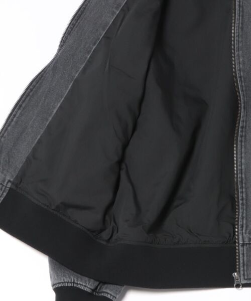 Quiksilver(クイックシルバー)の「QUIKSILVER メンズ DENIM WASH MA JACKET デニムジャケット ルーズフィット【2026年春夏モデル】/クイックシルバーブルゾン(デニムジャケット・メンズ・グレー/ブルー・LARGE/MEDIUM/X-LARGE)」の8枚目の写真